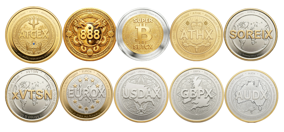 10+ Gold-Backed Digital Currencies